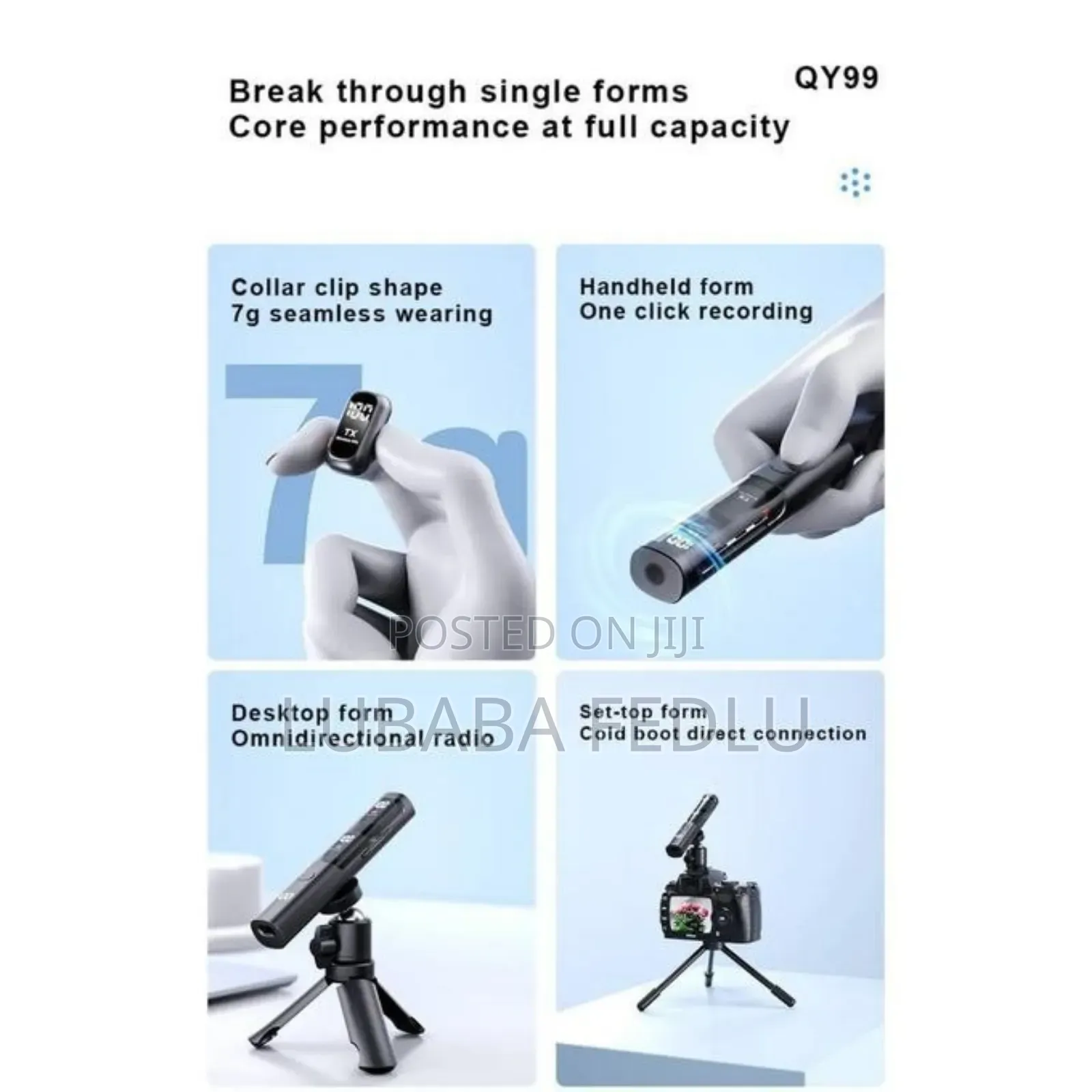 Qy99 Wireless Lavalier Microphone
