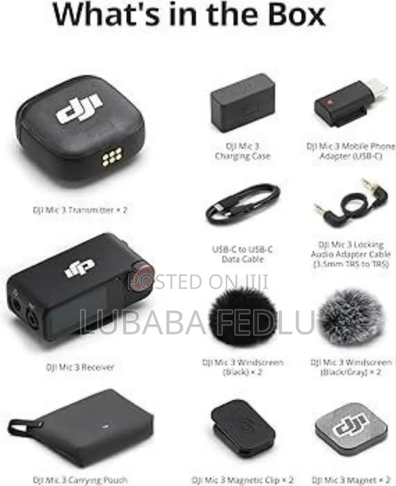 Dji Mic 3 (Wireless Microphone System)