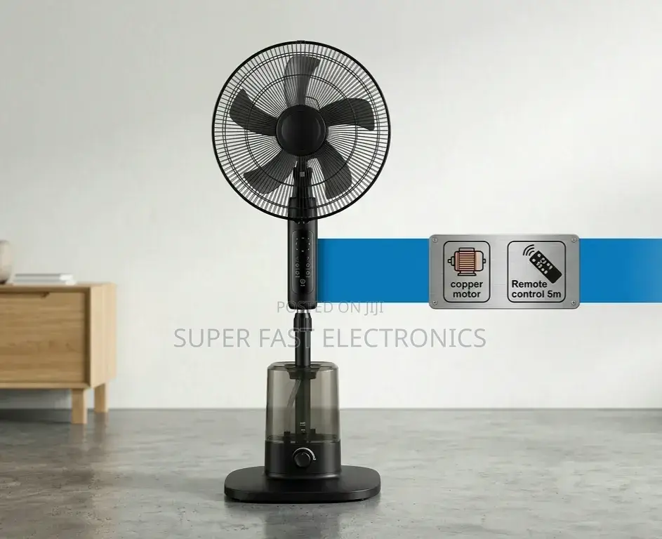 ​Pacific Stand Fan 16 Inch Mist Fan With Remote Control (75w,