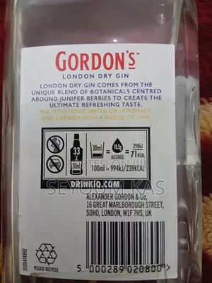 Gordon London Gin