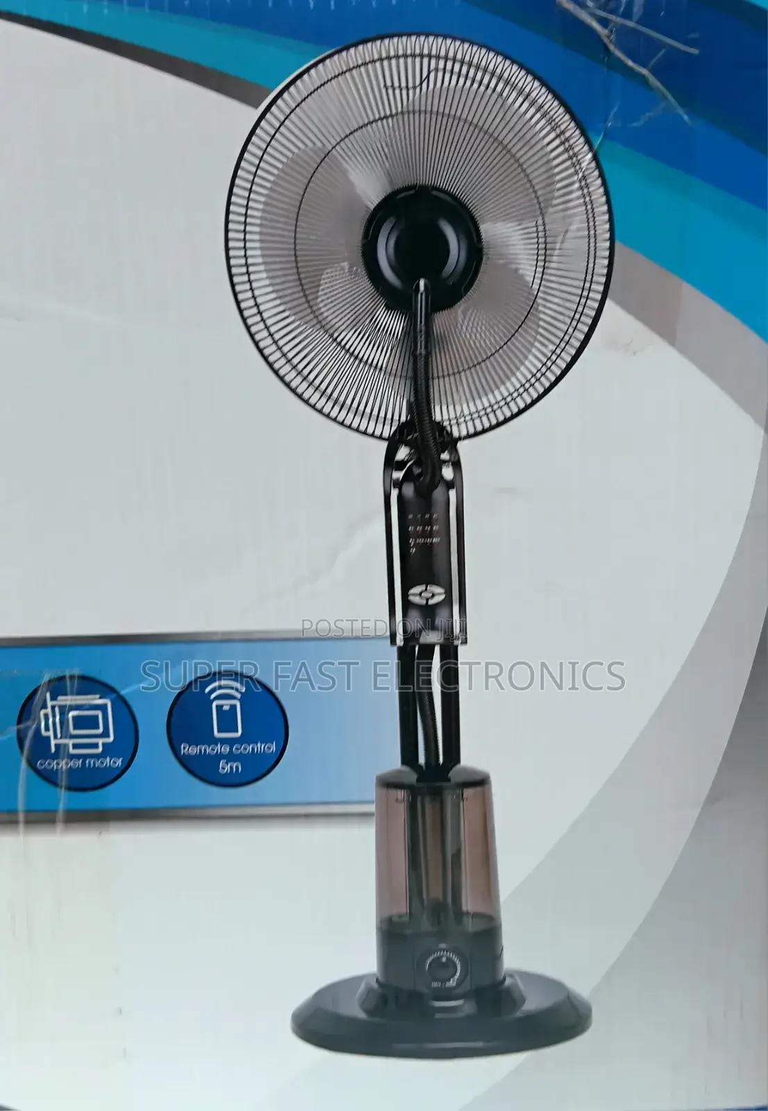 Pacific Mist Fan 75w With Remote Control Timer