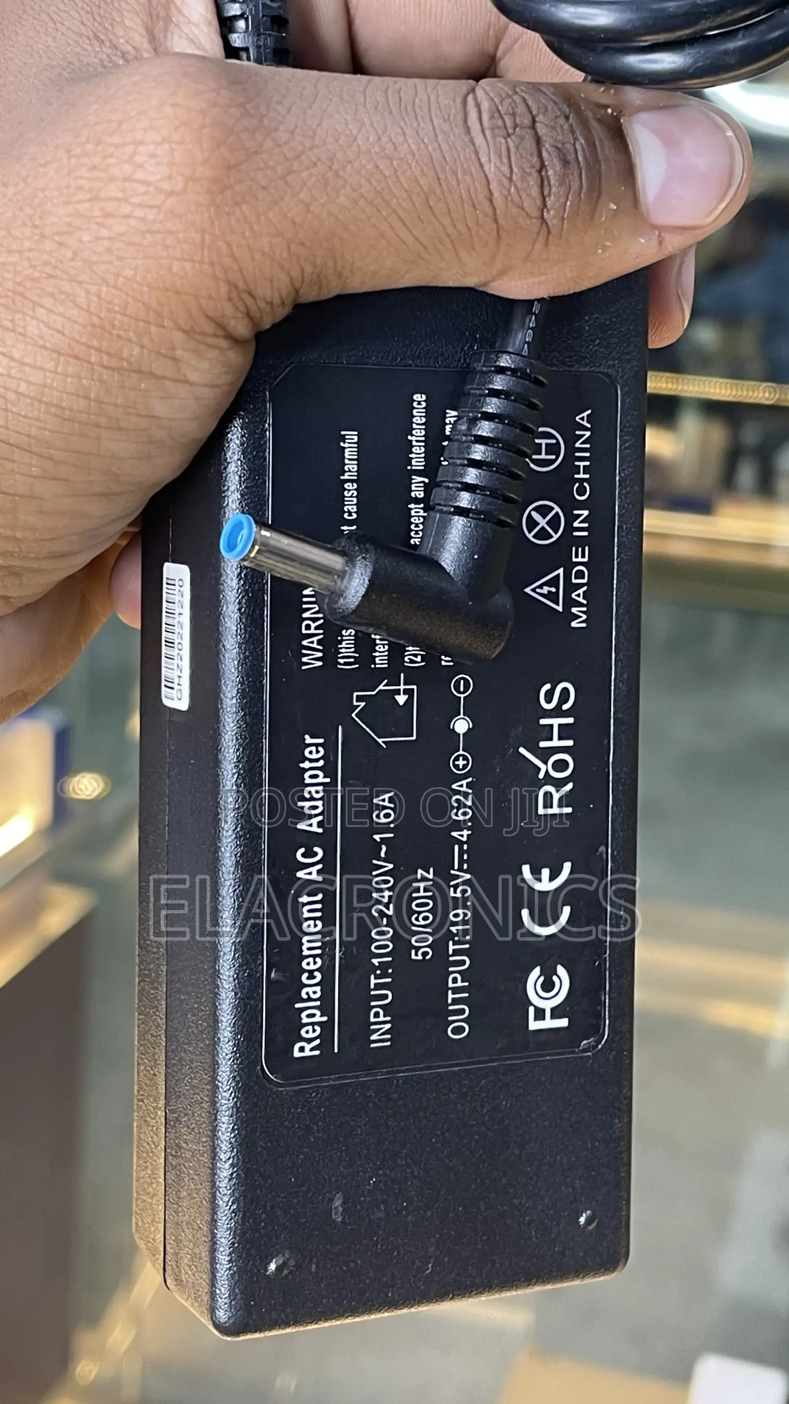 Hp Charger (Laptop Charger ) 90w 19.5v Blue Tip