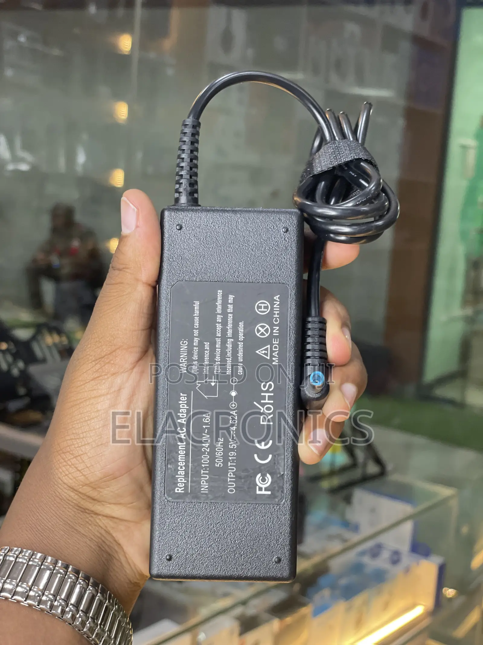 Hp Charger (Laptop Charger ) 90w 19.5v Blue Tip