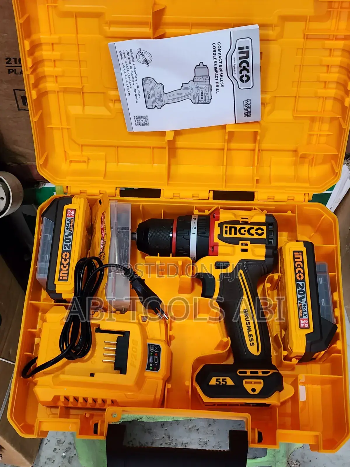 Ingo 55 Nm Cordless Drill