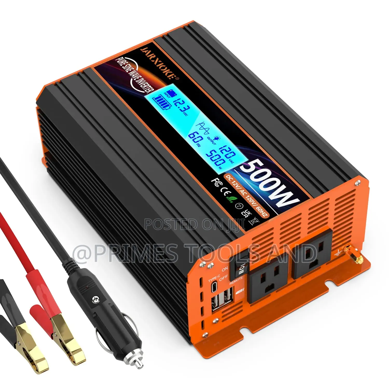 500w Power Inverter Dc 12v To Ac 220v – Car