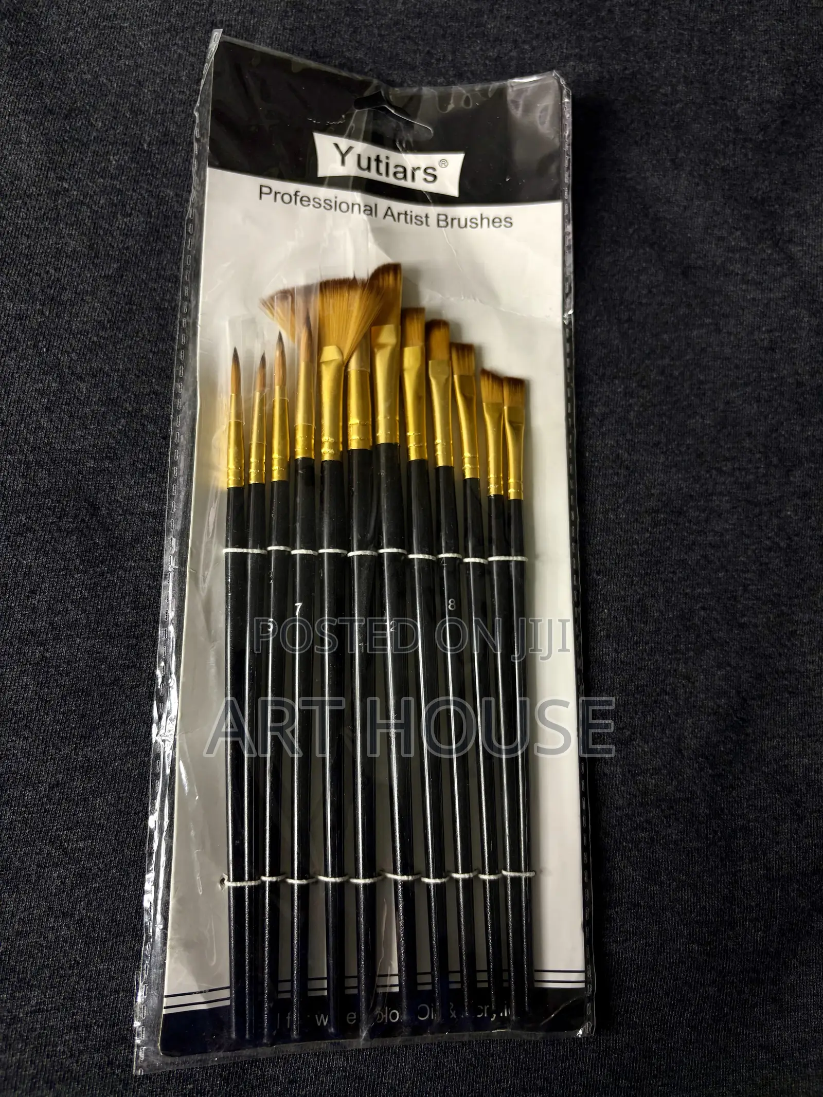 12pcs Professional Paint Brushes Set