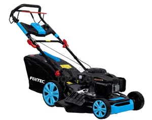 Fixtec የቤንዚን ሣር ማጨጃ (Gasoline Lawn Mower) በ196cc ኃይለኛ ሞተር የሚሰራ