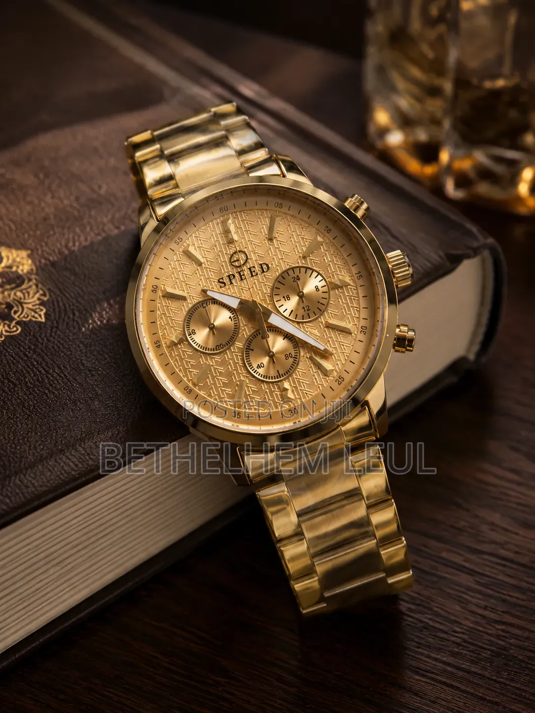 Luxury Gold Classic Watch