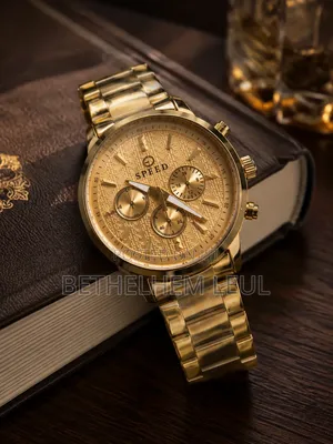 Luxury Gold Classic Watch