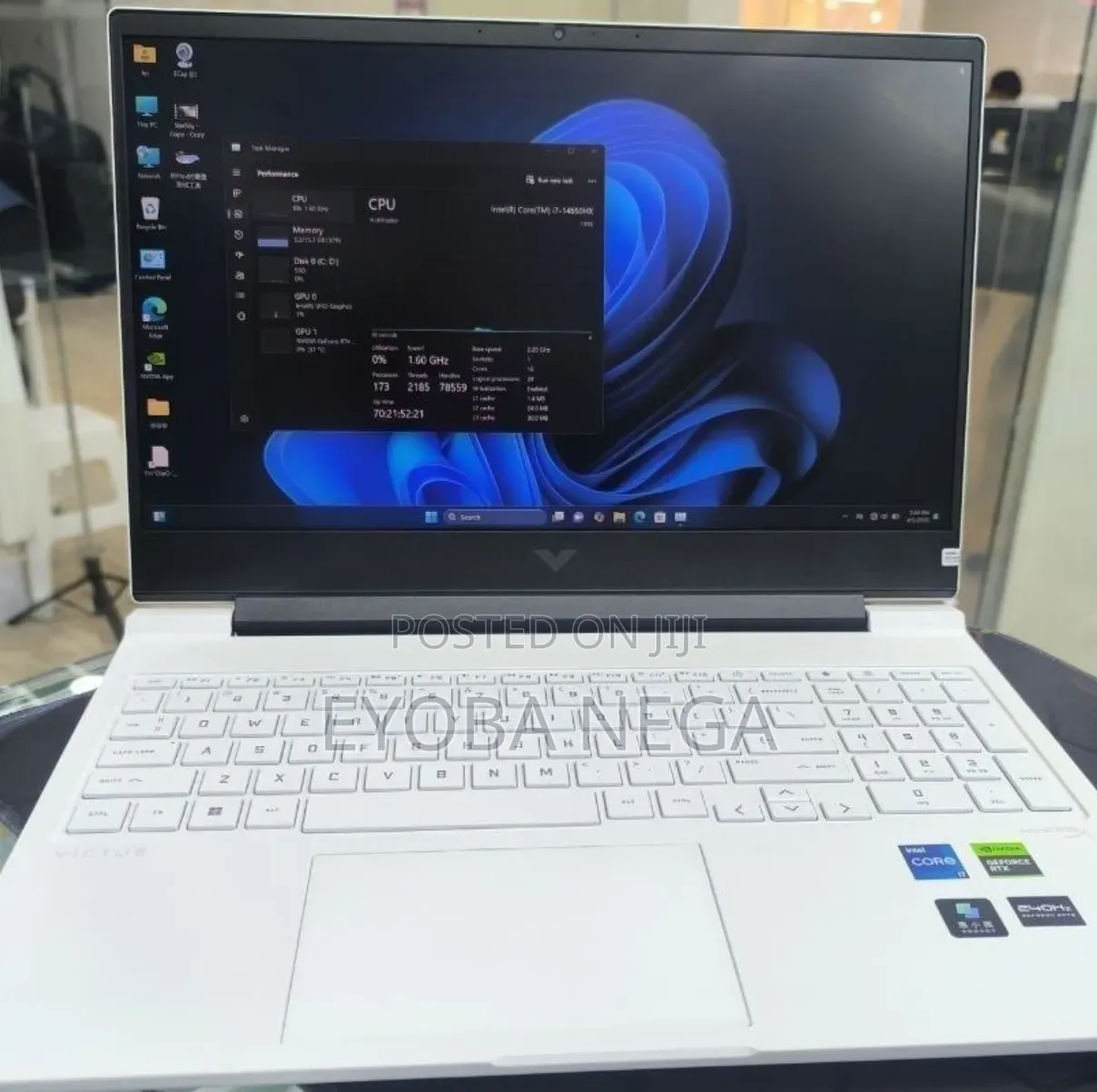 New Laptop HP Victus 16 16GB Intel Core i7 SSD 1T