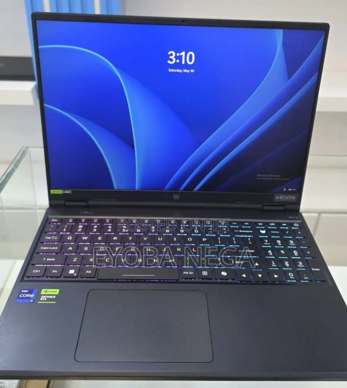 New Laptop Acer Predator Helios Neo 16 16GB Intel Core i9 SSD 1T