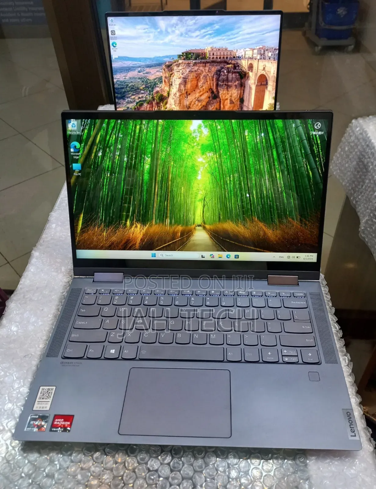 New Laptop Lenovo ThinkPad Yoga 16GB AMD Ryzen 7 SSD 512GB