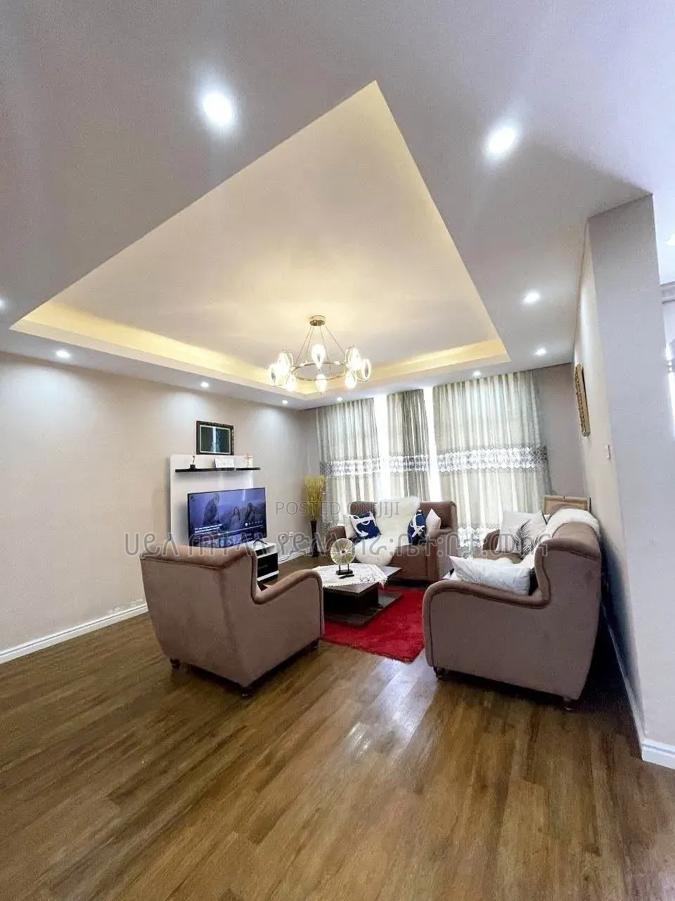 Furnished 5bdrm Townhouse/Terrace in Ayat Area Inside, Yeka for sale