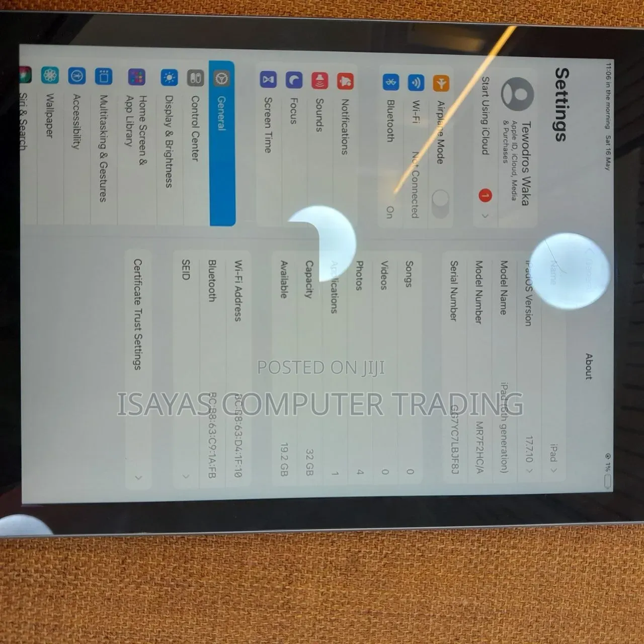 Apple iPad Air 32 GB Silver