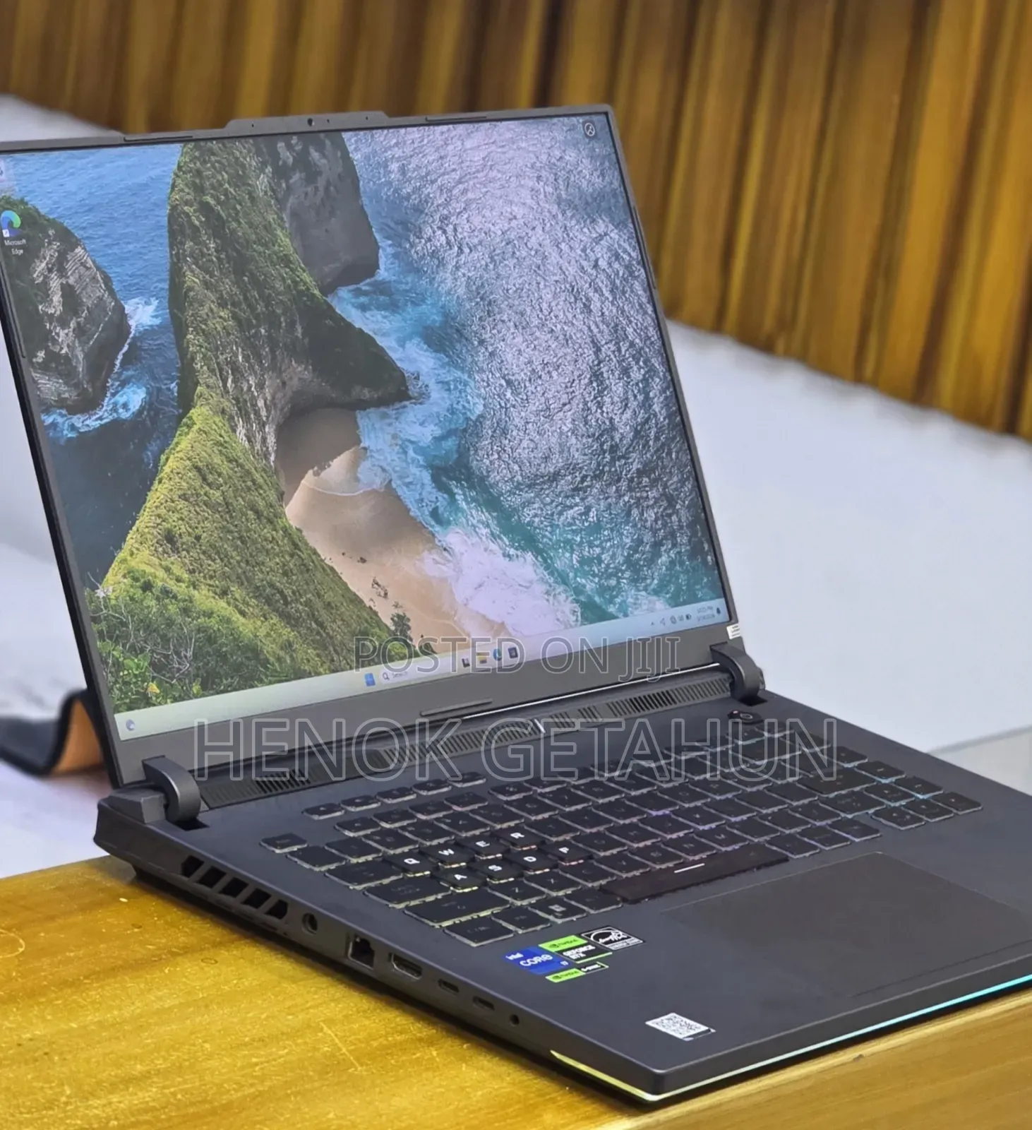New Laptop Asus ROG Strix G16 G614 16GB Intel Core i7 SSD 1T