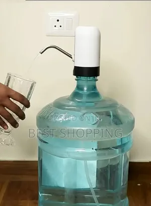 Rechargeable Water Dispenser ከጃር ዉሃ መቅጃ