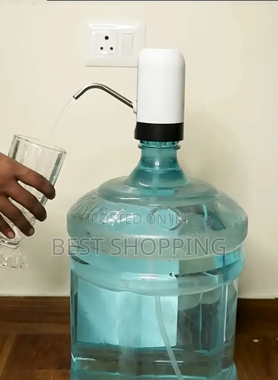 Rechargeable Water Dispenser ከጃር ዉሃ መቅጃ