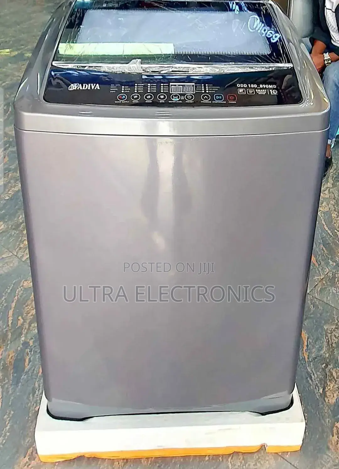 Madiva Automatic Top-Load Washing Machine, Appearing to Be a High-16kg