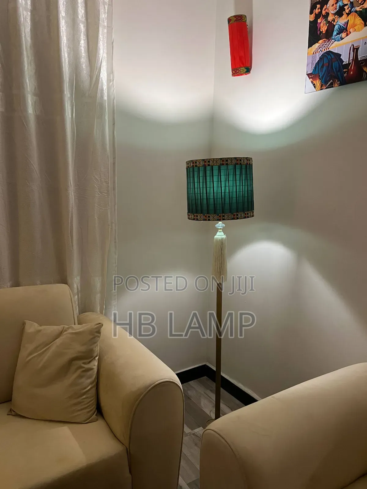 Hb Handmade Tassel Floor Lamp