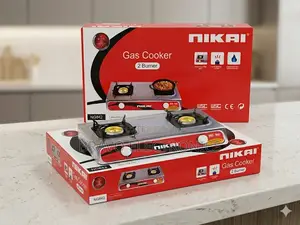 Nikai 2 Burner Gas Cooker – Premium Cooking Performance