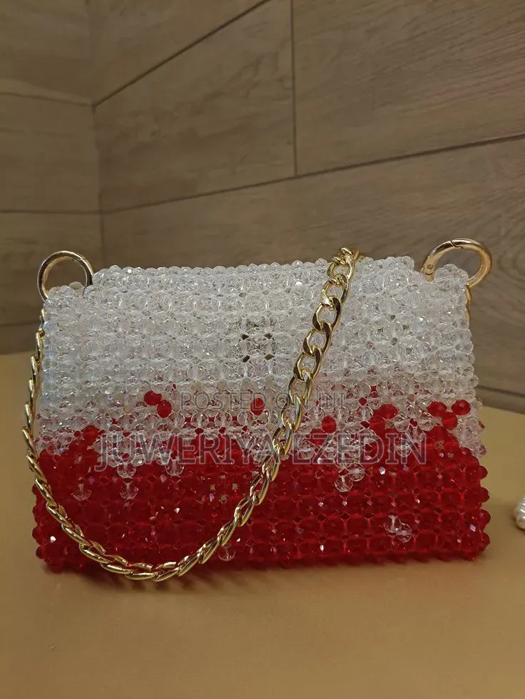Dark Feminine Beaded Bag – Luxury Limited Design( Pre - Order Only )