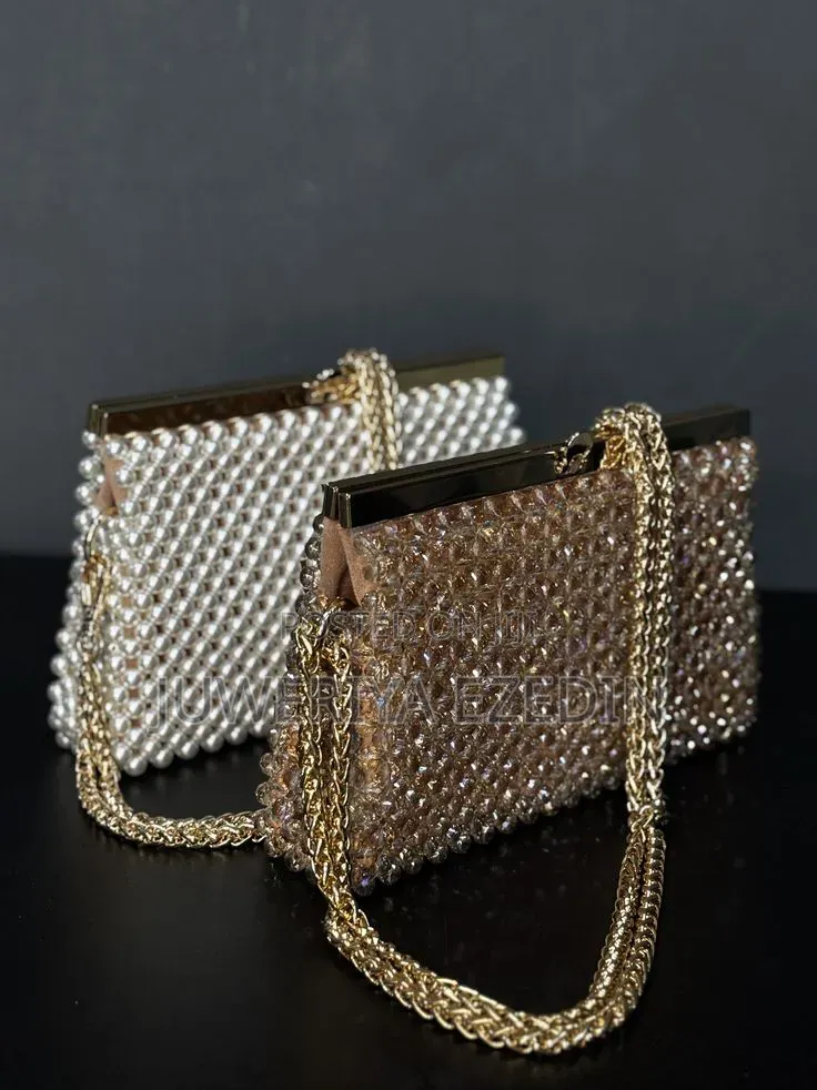 Dark Feminine Beaded Bag – Luxury Limited Design( Pre - Order Only )