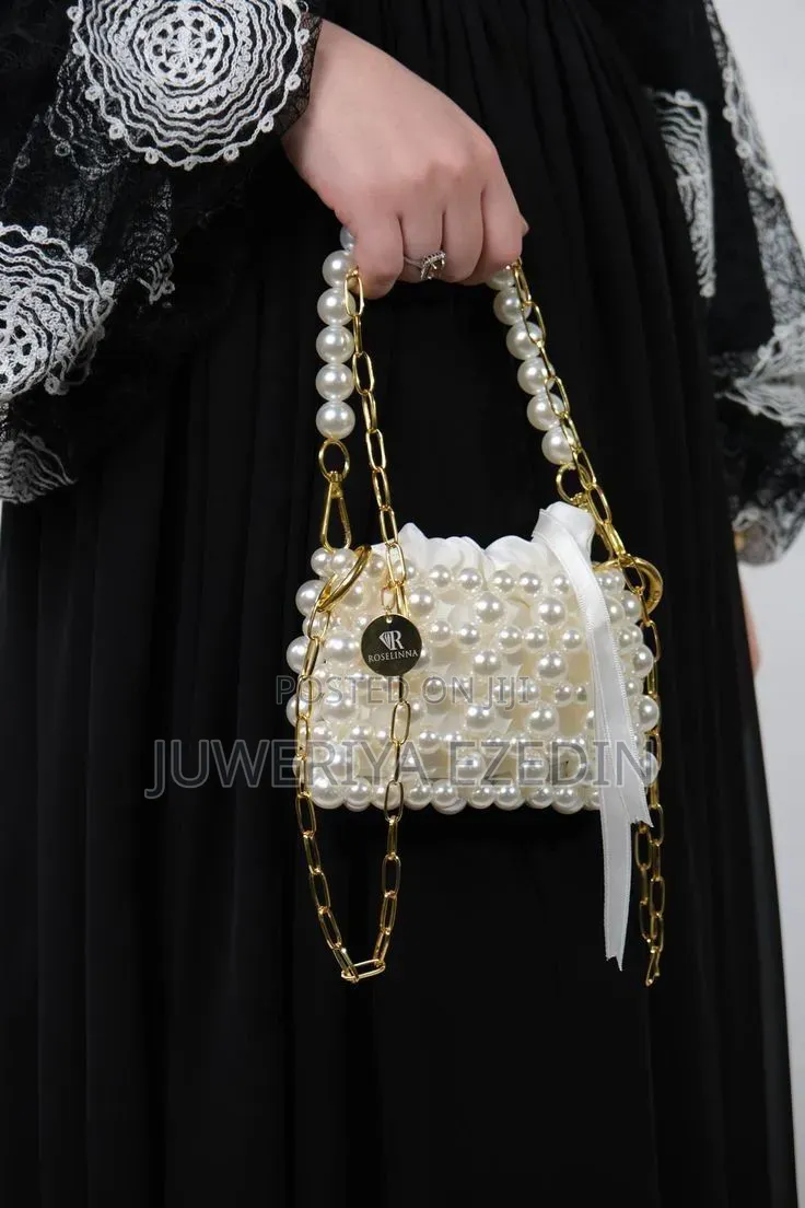 Dark Feminine Beaded Bag – Luxury Limited Design( Pre - Order Only )