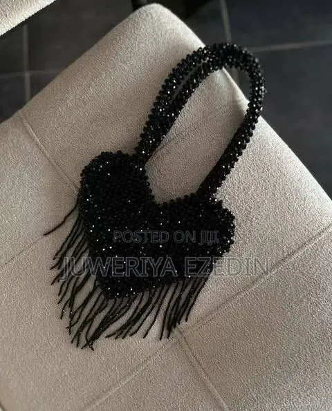 Dark Feminine Beaded Bag – Luxury Limited Design( Pre - Order Only )