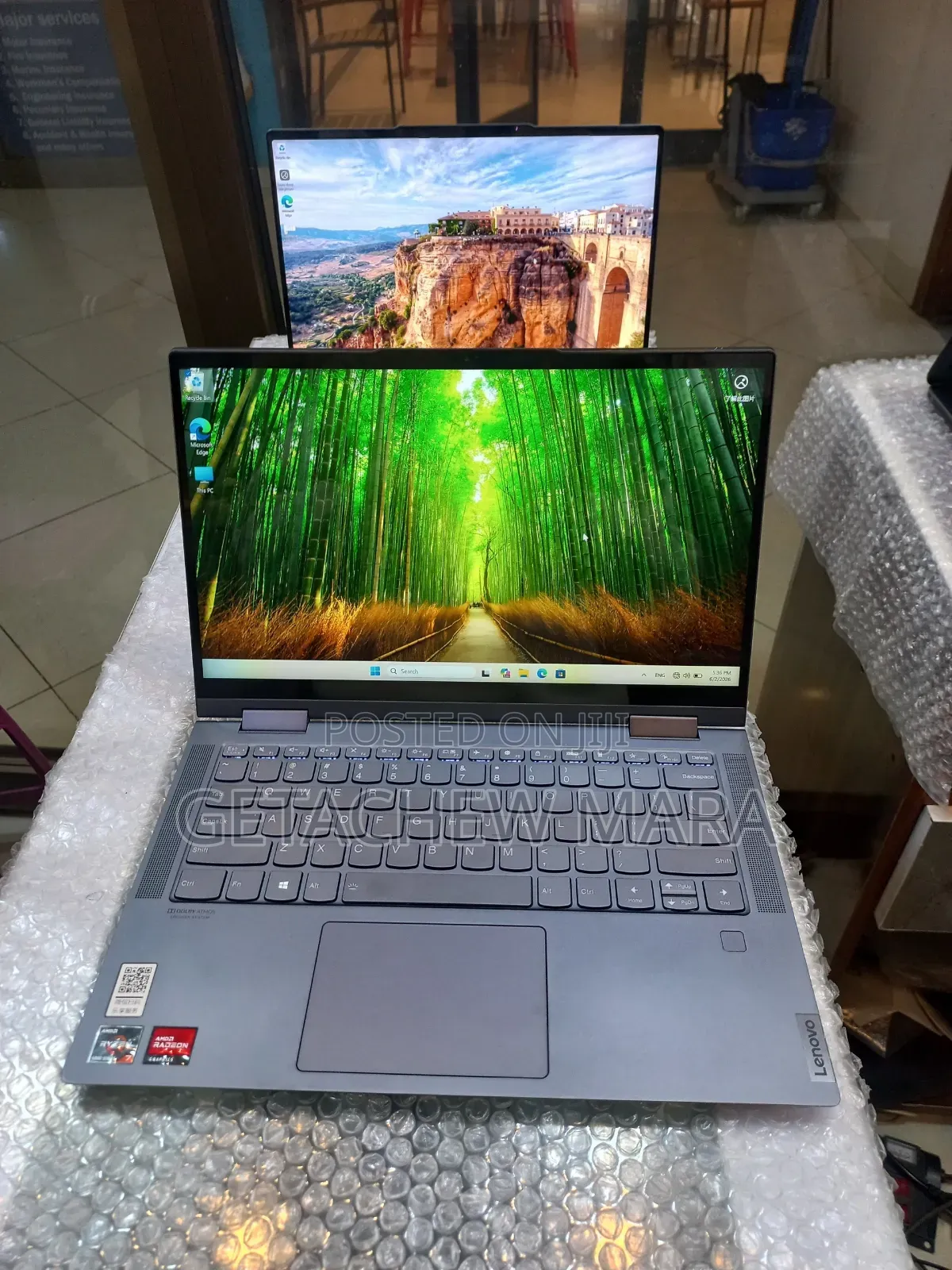 New Laptop Lenovo ThinkPad Yoga 16GB AMD Ryzen 7 SSD 512GB