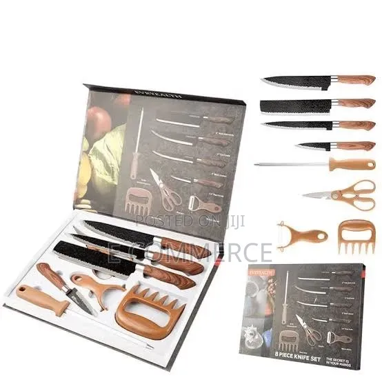 8pcscomplete Kitchen Knife Set