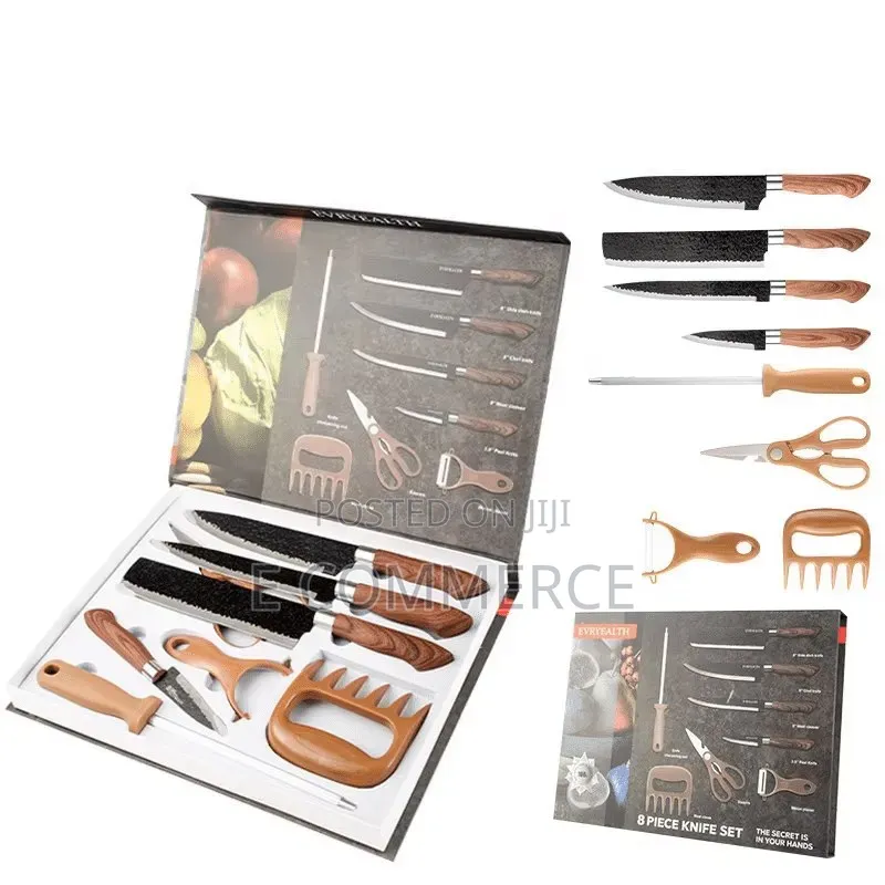 8pcscomplete Kitchen Knife Set