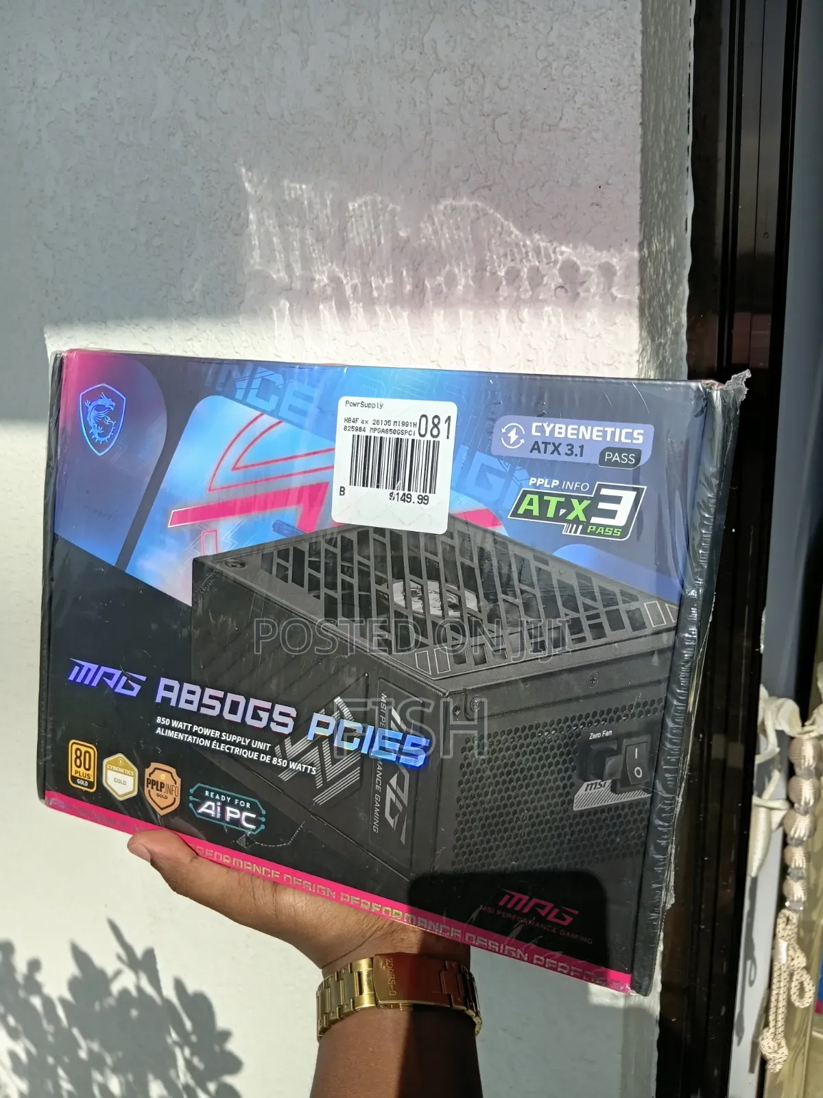 RTX 5070ti Oc With 850w Power Supply