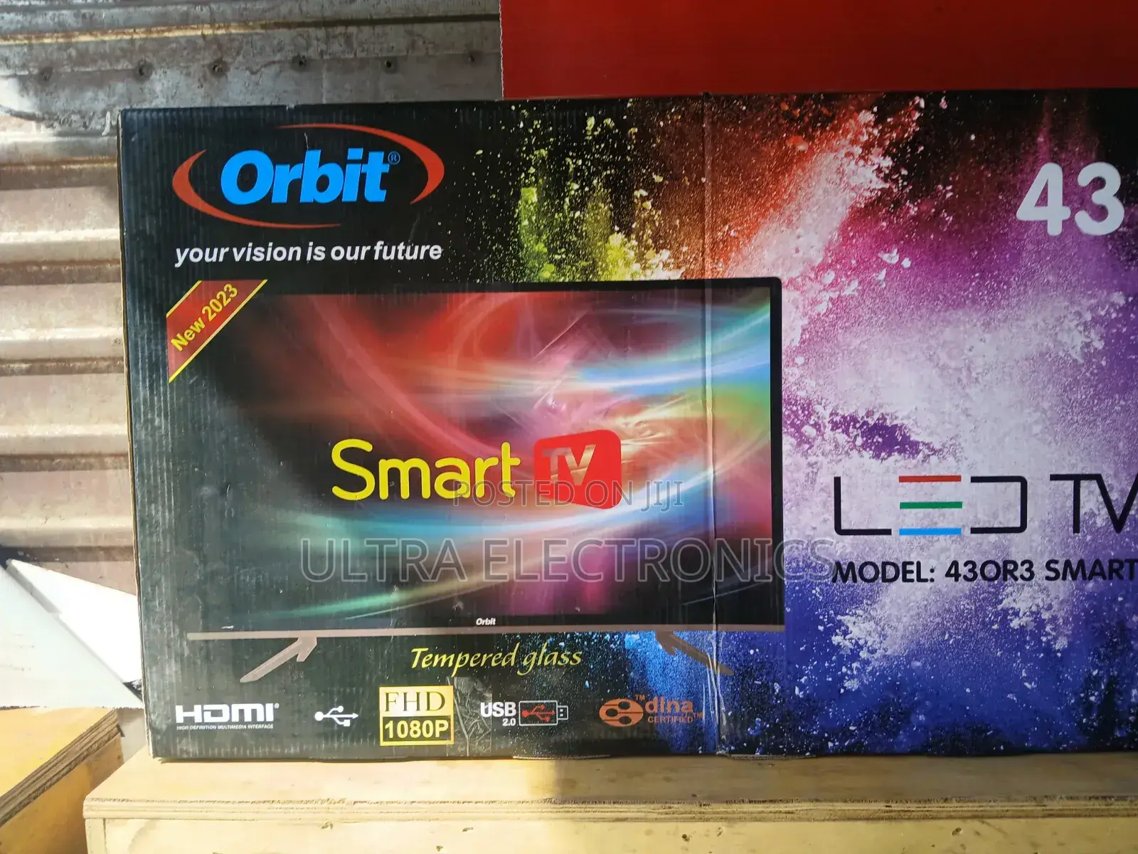 Orbit 43-Inch Smart Tv (Model 430r3), Which Features a Full Hd Led