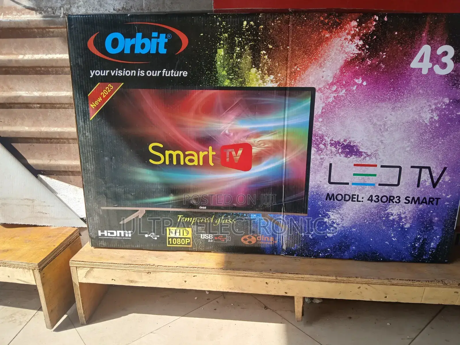 Orbit 43-Inch Smart Tv (Model 430r3), Which Features a Full Hd Led