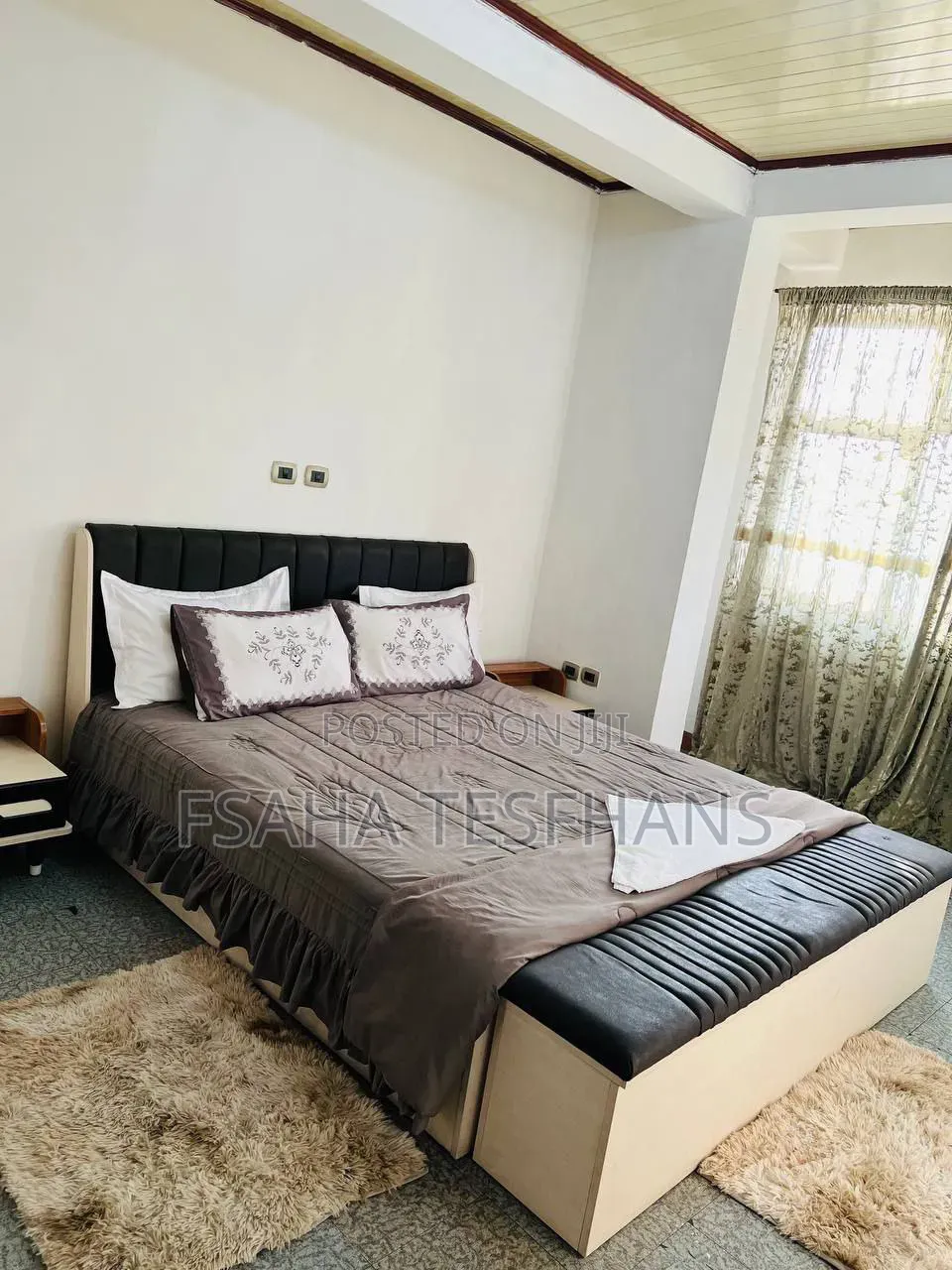 Furnished 3bdrm Apartment in Finished Apartments, Yeka for rent