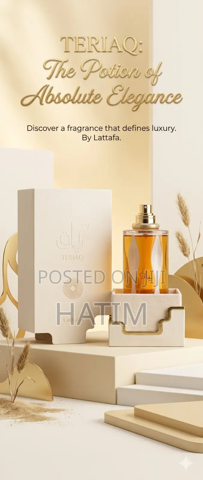 Original Lattafa Teriaq Perfume