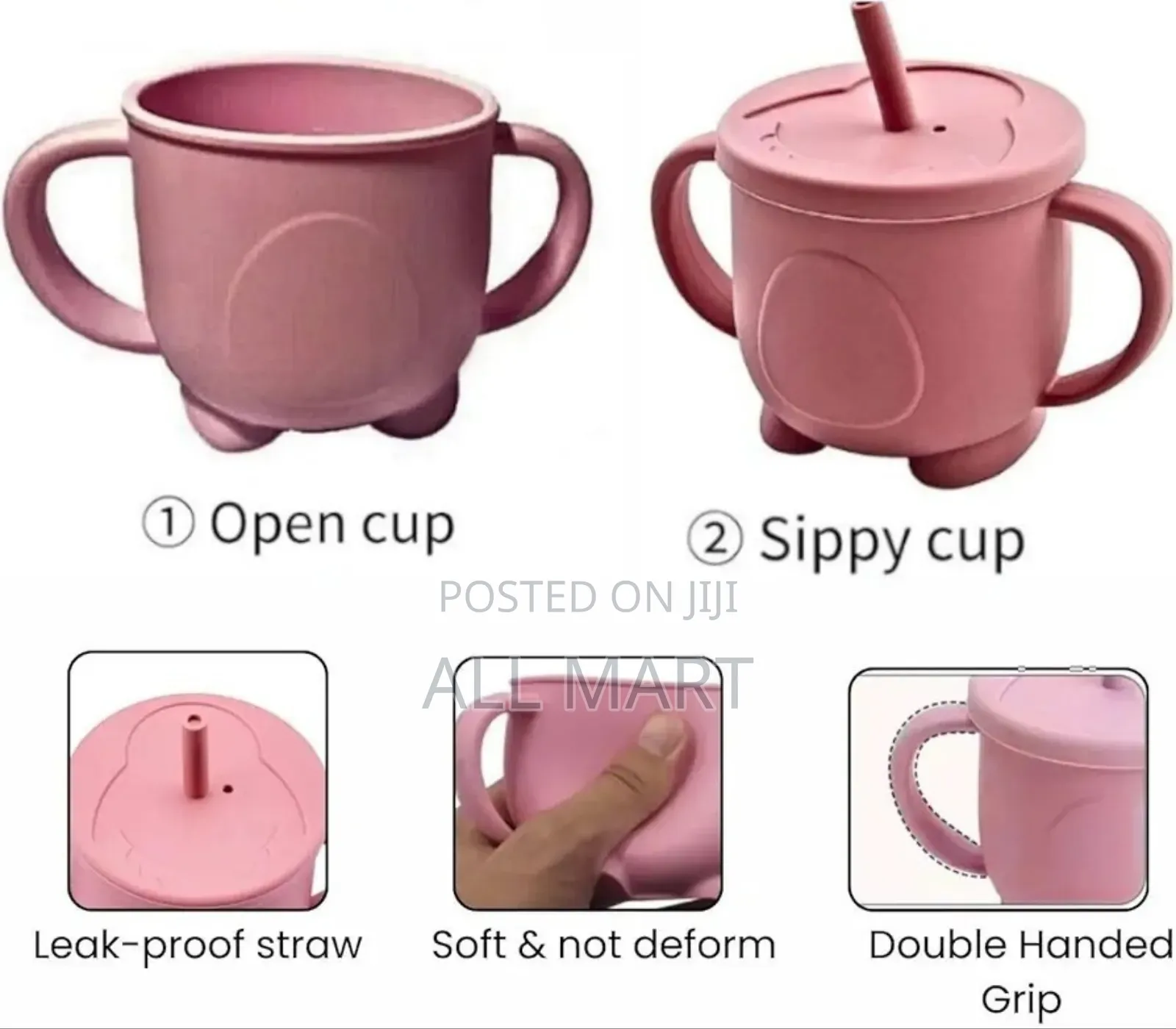 6 Pieces Silicone Baby Feeding Set