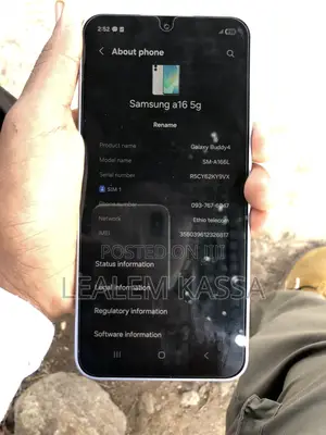 New Samsung Galaxy A16 5G 128 GB
