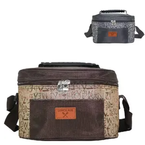 Urban Letter Graphic Insulated Lunch Tote