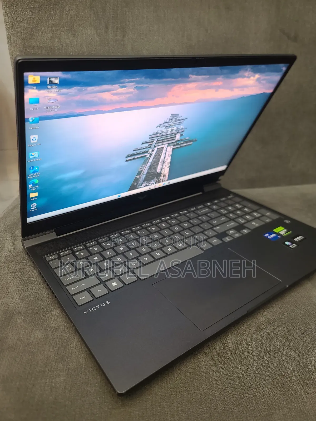 New Laptop HP Victus 16 16GB Intel Core i7 SSD 1T