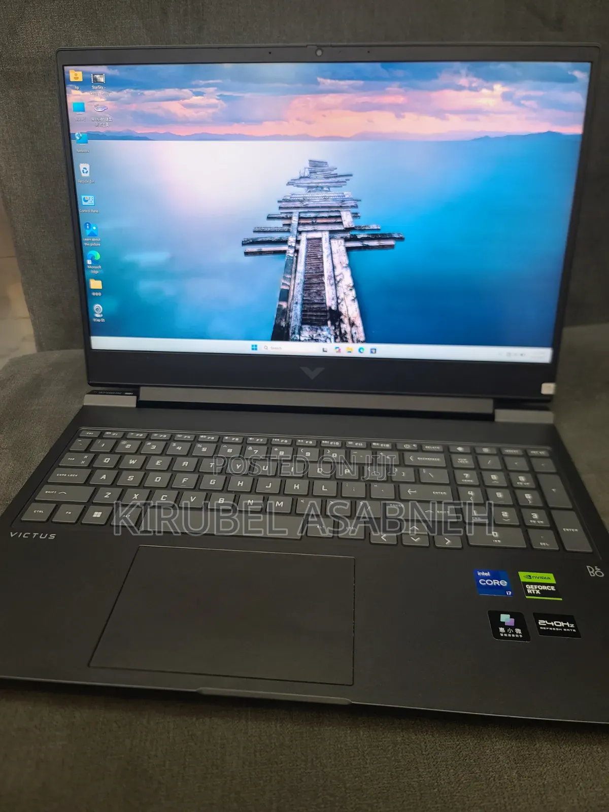 New Laptop HP Victus 16 16GB Intel Core i7 SSD 1T
