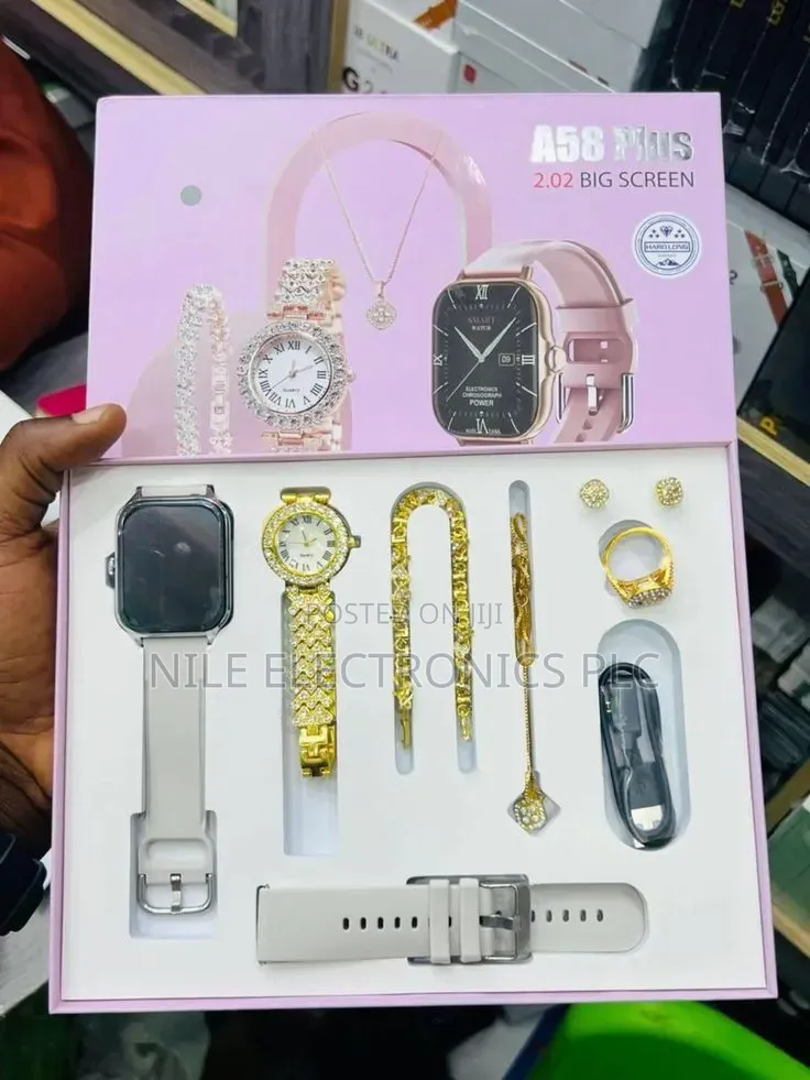 Original A58 Plus Smart Watch Luxury Fit for Women.