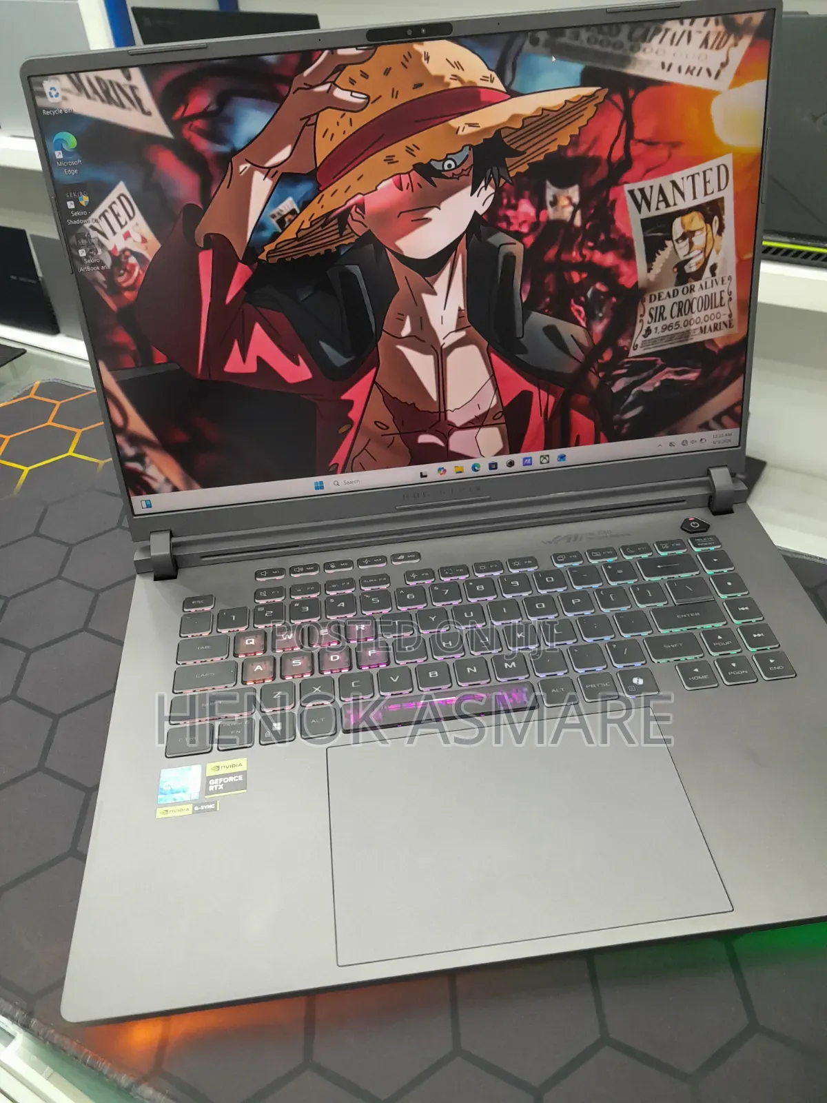 New Laptop Asus ROG Strix G16 G614 16GB Intel Core i7 SSD 1T