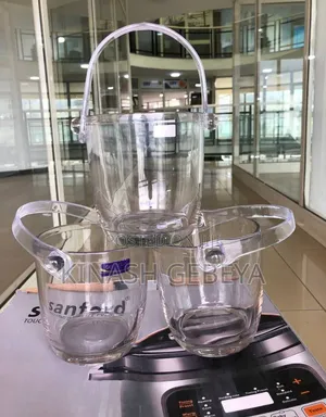 Top Quality Glass Ice Bucket