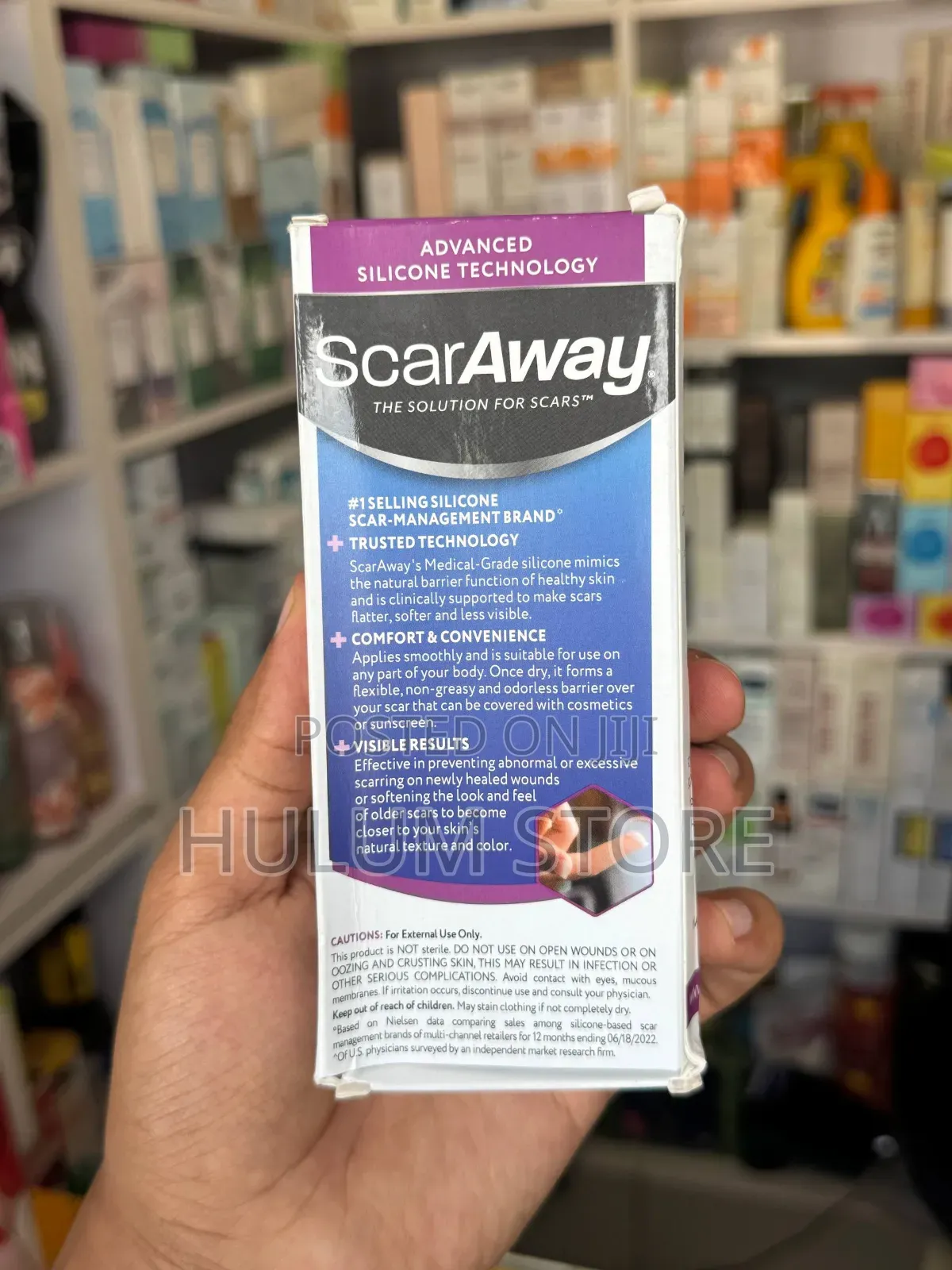 Scaraway Medical-Grade Silicone Clear Scar Sheets