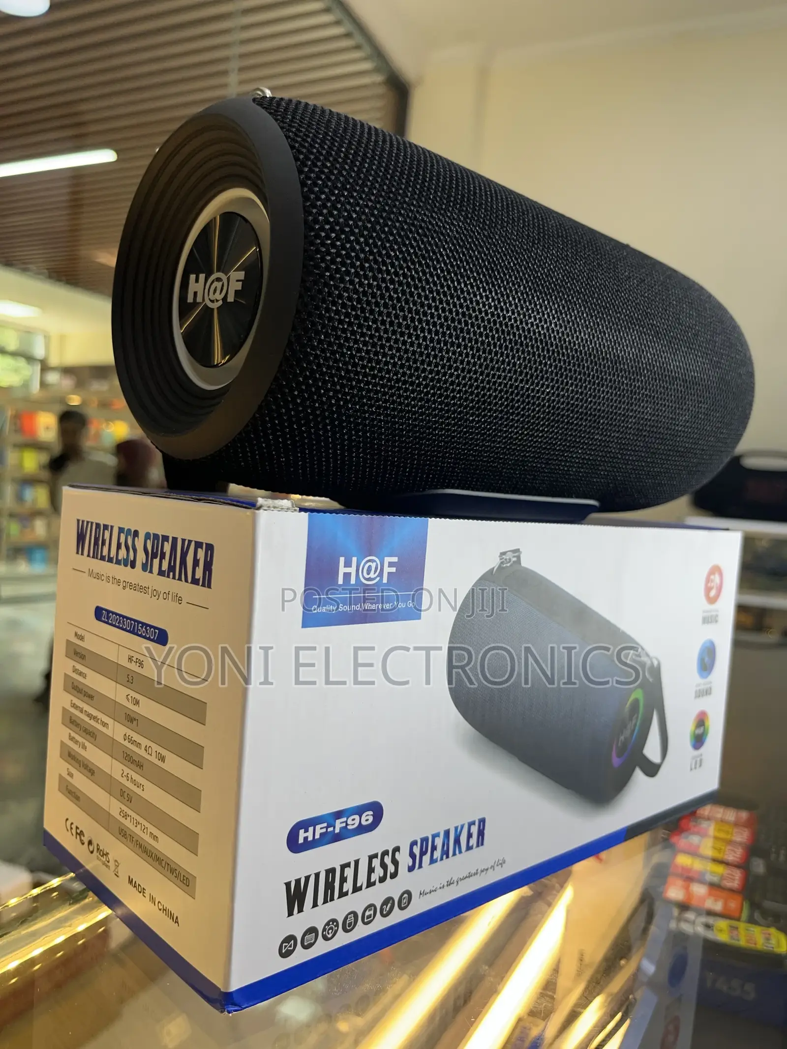 H at F Hf-F96 Portable Wireless Speak
