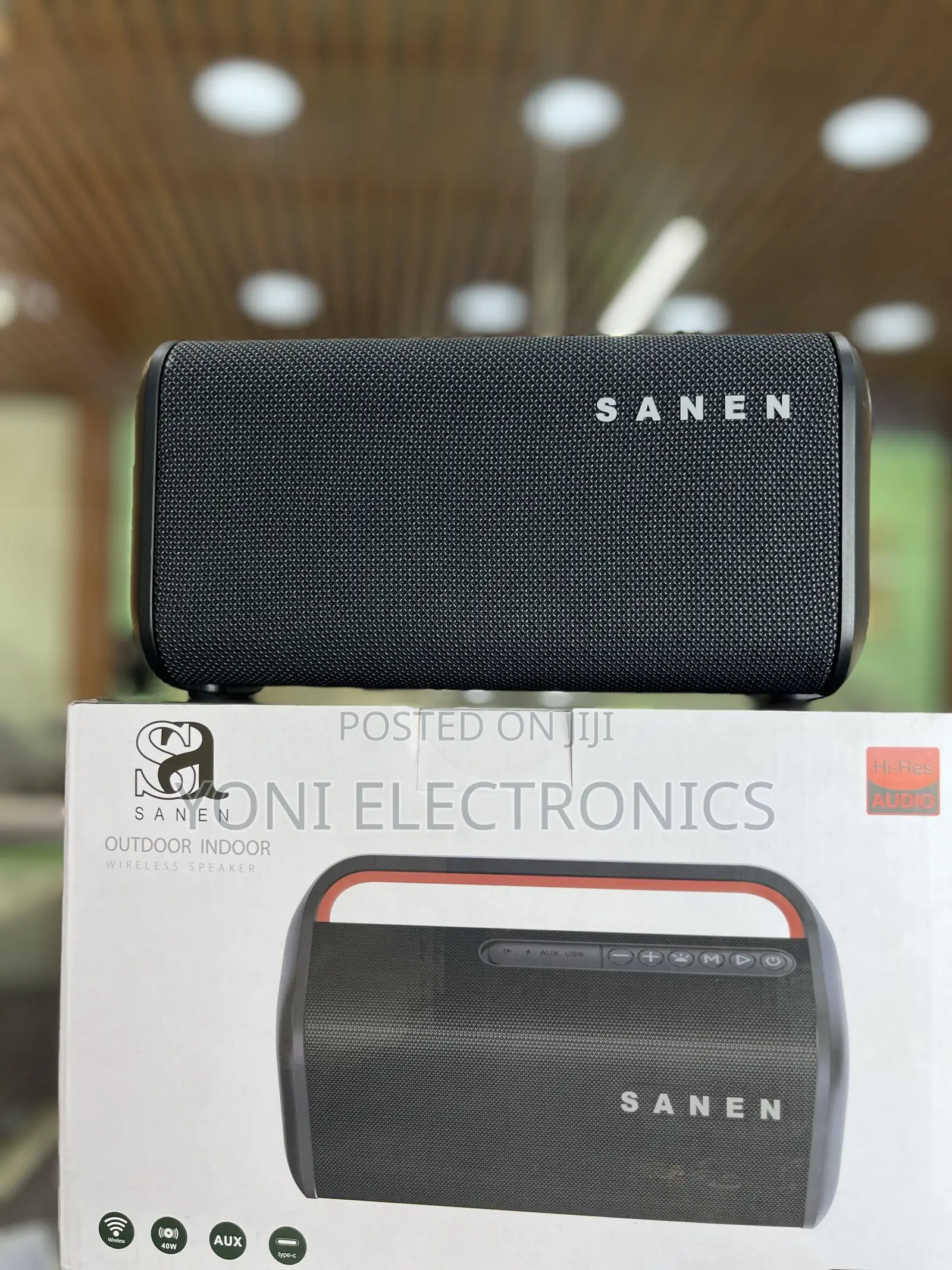 Sanen Sa200a Outdoor/Indoor Wireless Speaker – 40w