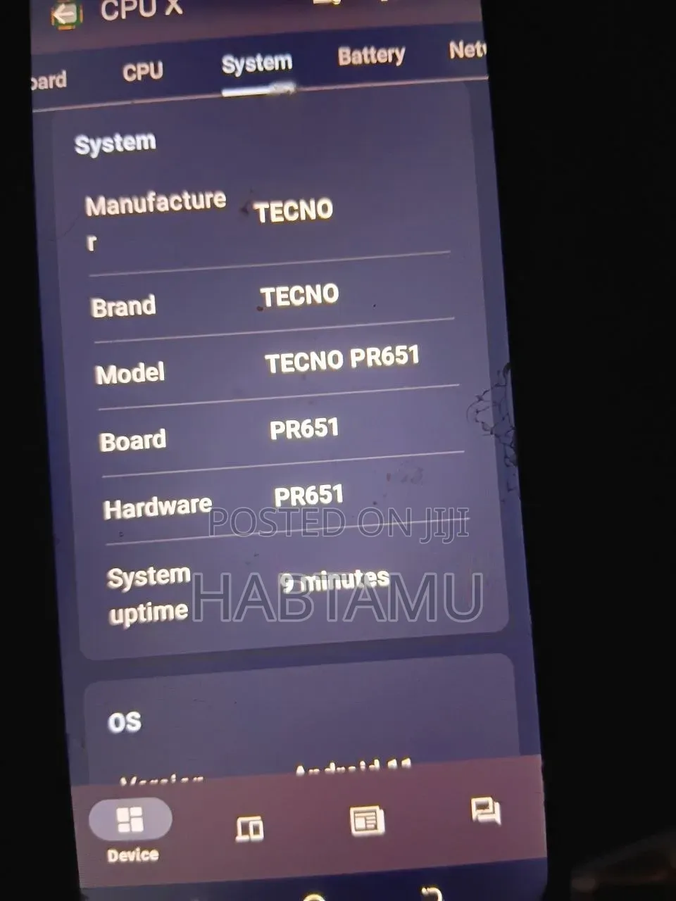 Tecno Spark 7 32 GB Black