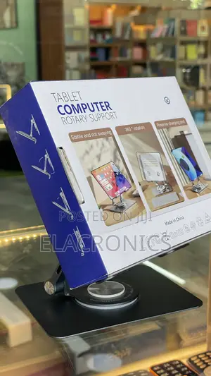 Tablet Stand (Tablet Holder) 360 Rotating Metal