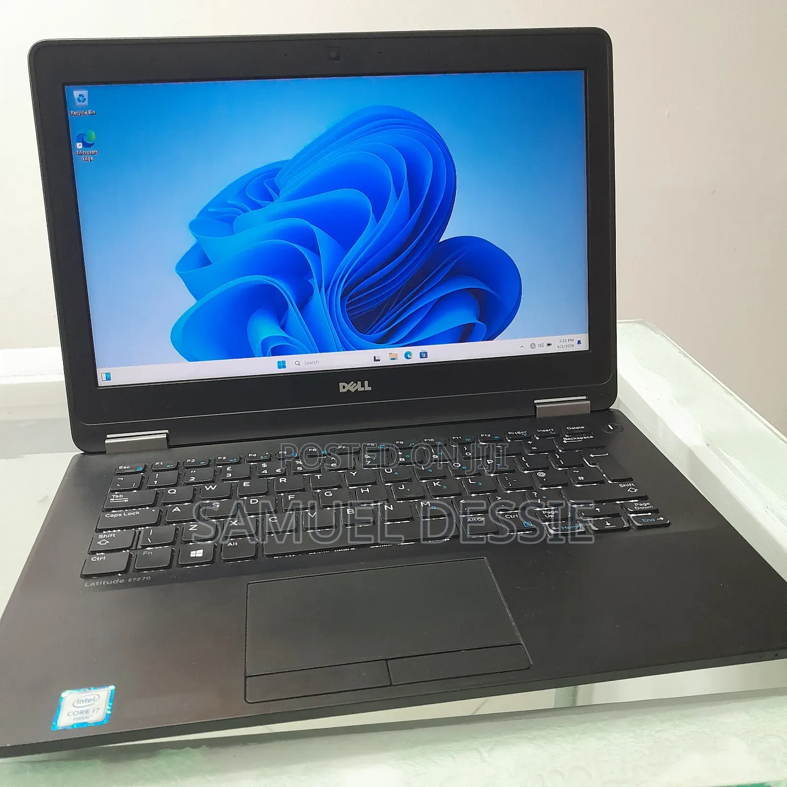 New Laptop Dell Latitude E7270 8GB Intel Core i7 SSD 512GB